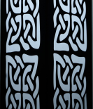 METSY Designer Laser Cut Floor Lamp Metal Floor Lamps for Living Room Corner | Corner Floor Lamp | Column Floor Lamp | Floor Lamps for Home Decoration with Light led