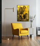 METSY Radha Krishna Led Wall Decor | Radha krishna Wall decor | Metal Krishna Wall Hanging Home Decor Radha Krishna Modern Metal Wall Art Hanging for Home Office Living Room Decoration