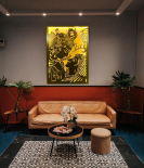 METSY Radha Krishna Led Wall Decor | Radha krishna Wall decor | Metal Krishna Wall Hanging Home Decor Radha Krishna Modern Metal Wall Art Hanging for Home Office Living Room Decoration