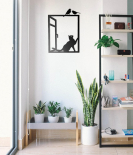 METSYLaser Cut Mischievous Cat