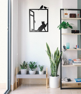 METSYLaser Cut Mischievous Cat