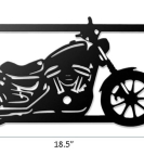 METSYCruiser Bike Wall Art for Living room, Children's room/Laser Cut/Powder Coated/