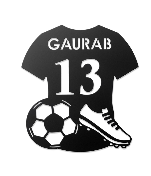 METSY Soccer Jersey Laser CutPowder Coated Black Round Neck t-Shirts Solid Round Neck Half Sleeve Mens