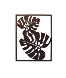 METSYLaser Cut Monstera Leaves(795x615) mmBrownSuitable for Living, Bedroom, Dining Room, Hallway