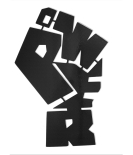 METSYPower Fist Metal Art for Home & Gym Decor Laser CutPowder Coated (410x290mm)