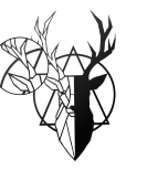 METSY Metal Deer Wall Art | Deer Head Wall Sulpture | Wildlife Metal Wall Hanging | Modern Deer Head Wall Mount | Size - 71 x 40 cm