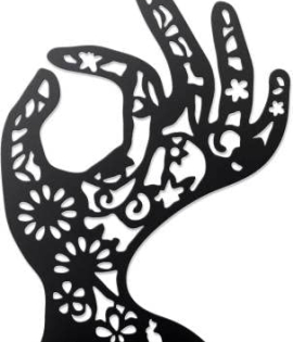 METSY Great Hand Gesture (12.8 inch X 9.8 inch, Black) Be The First to Review