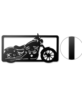 METSY Bike Metal Art | Bike Lover Gifts | Metal Bike Wall Decor | Bike Metal Wall Art | Wall Hangings for Home Decoration | (216 m X 420 m, Black)