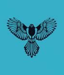 Metsy Stunning Wall Decor, Graphical Bird Art Black Powder Coated Finish - Perfect for Living Room, Kid's Room, Bedroom, Hallway | Metal Wall Art | Wall Decor Items