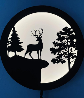 METSY Metal Wall Sculptures | Wall Hanging Art | Stylish Wall Decor Items for Living Room, Bed Room &amp; Office | Scratch &amp; Rust Resistant | Decorative Accessories (32 cm x 32 cm)