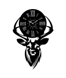 Metsy Metal Deer Face Watch