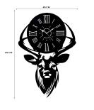 Metsy Metal Deer Face Watch