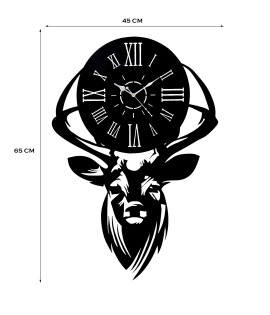 Metsy Metal Deer Face Watch