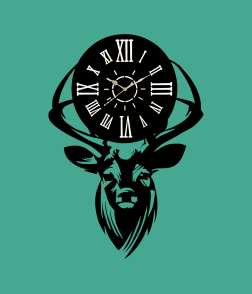 Metsy Metal Deer Face Watch