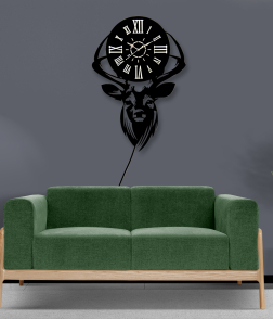 Metsy Metal Deer Face Watch