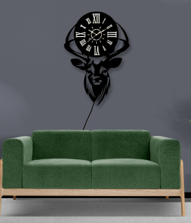 Metsy Metal Deer Face Watch