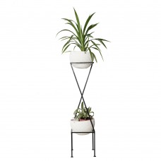 Two tier plant stand