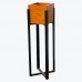 Cubical pot stand made of fine crafted wood
