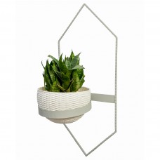 Vertical shelved metal plant stand