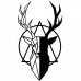  Deer metal head